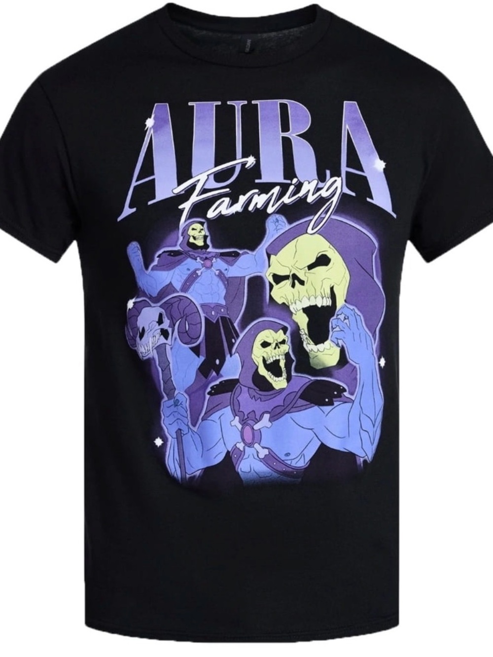 Graphic Short Sleeve Tee - Aura Farming